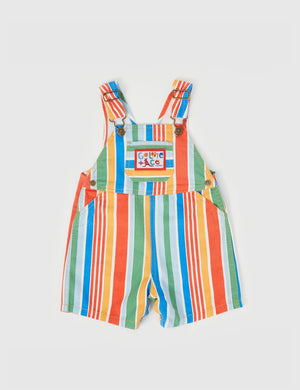 Burton Land Down Under Stripe Denim Overalls - Primary Goldie + Ace 