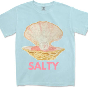 Salty Regular Tee - Blue Maku 